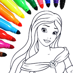 image for Princess Coloring Game