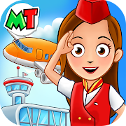 image for My Town: Airport game for kids
