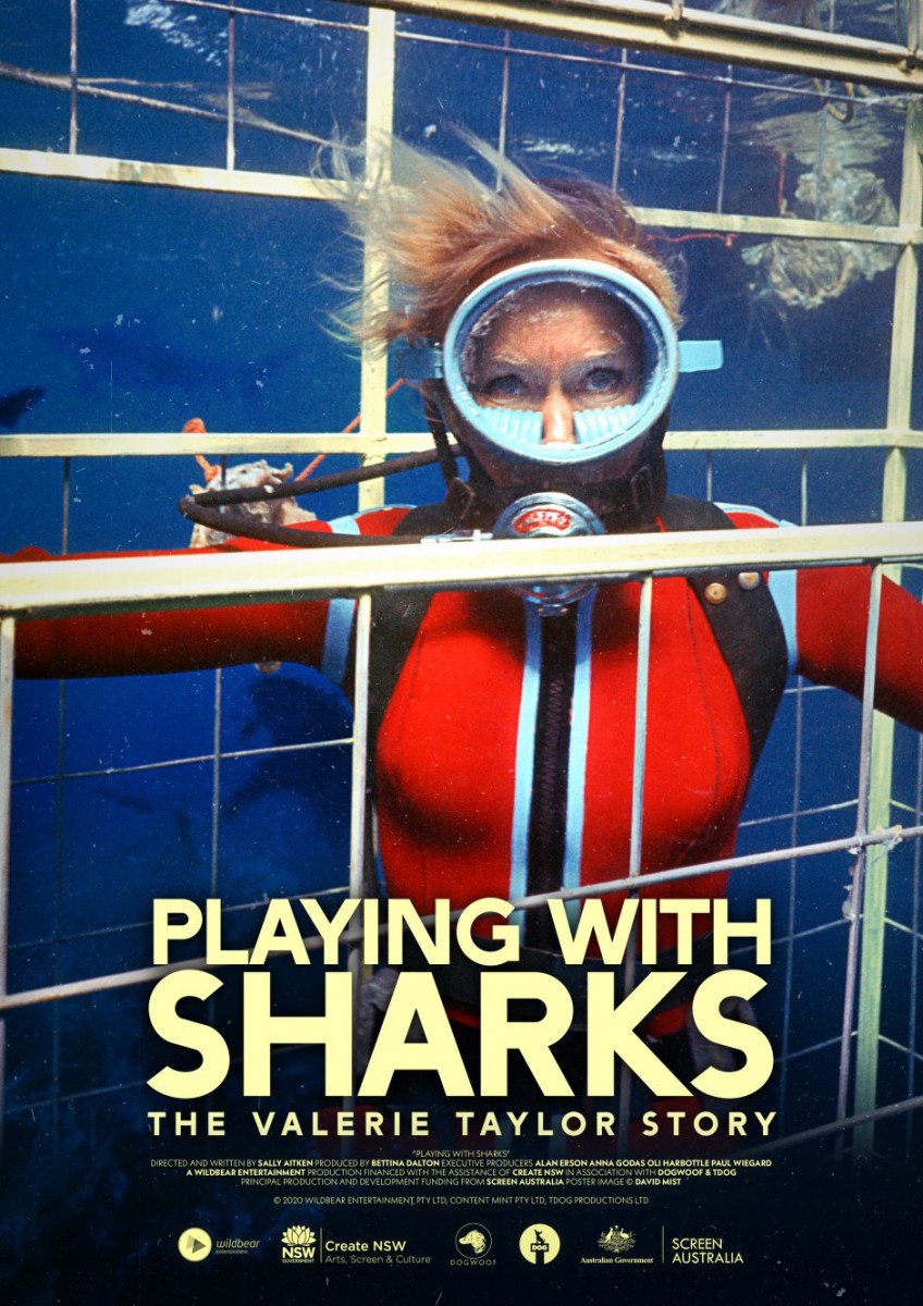 image for Playing with Sharks: The Valerie Taylor Story