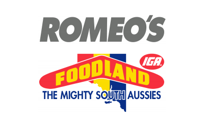 Romeos Foodland logo